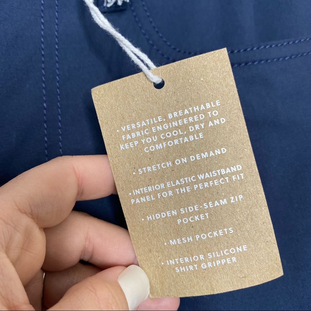 ✨NWT J. Crew 770 Straight Fit Five Pocket Tech Pants Blue Men's Size 28x32 - Picture 6 of 8